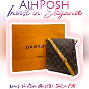 Louis Vuitton Musette Salsa PM (DC: AS0030) - NO INCLUSIONS